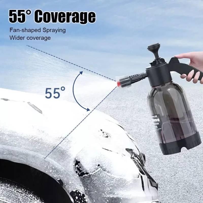 Car Wash 2l Pump Foam Sprayer Hand Held Spray Bottle Detailes Tools Washing