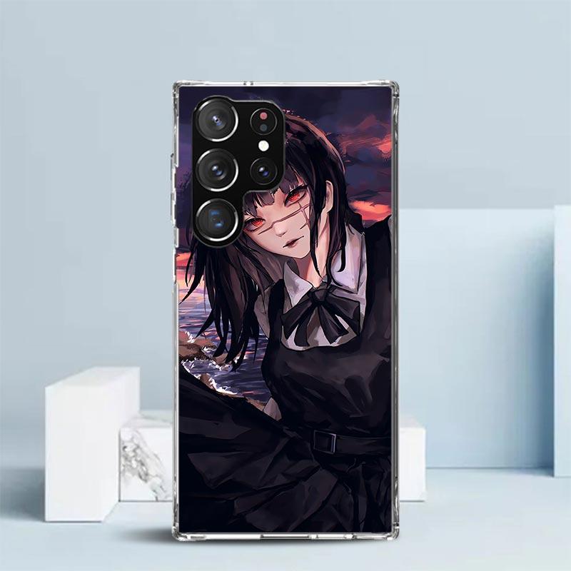 C-Kettensägenmanns Yoru Kriegsteufel Weiche Hülle für Samsung Galaxy S25 Edge S26 S24 S23 Ultra Handyhülle S22 S21 Plus S20 FE Druck Pat