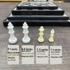 Brangdy Magnetic Portable International Chess Set