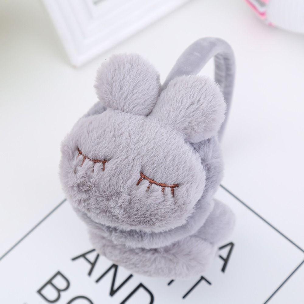 

Толстые наушники для защиты от холода, зимние теплые наушники, новая грелка для ушей серый