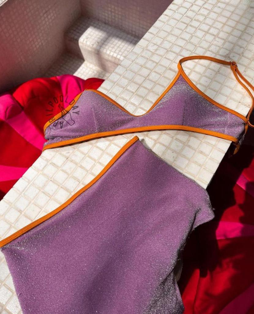 Women's High Waist Korean-Style Bikini - Sexy, Fresh Swimwear