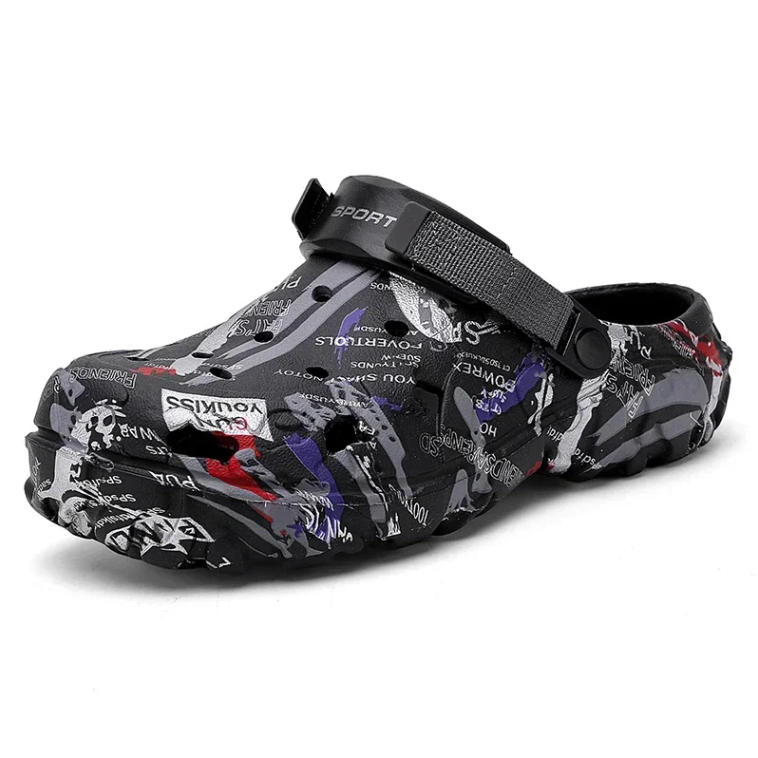 Summer Men Slippers Camouflage Platform Outdoor Clogs Shoe Women Beach Sandals Male Soft EVA Indoor Home Slides