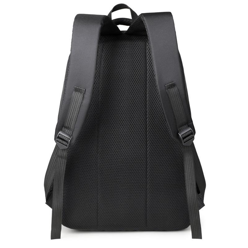 Reflective strip backpack men's commuter backpack men's high-end fashion trend large-capacity schoolbag dirt-resistant