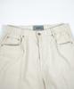 BIRBANTE Center Cris C.L Fit Elastic Waist Chino Pants - Ivory