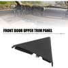 Aramox Front Door Upper Trim Panel Triangle Interior Mirror Trim Cover, Front Driver and Passenger Side Upper Door Trim Panel for 1500 2500 HD 3500