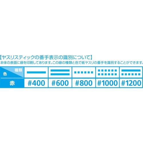 Wave Hobby Tool Series Hard-2 Thin File Stick #400 for Plastic Models (HT-666)