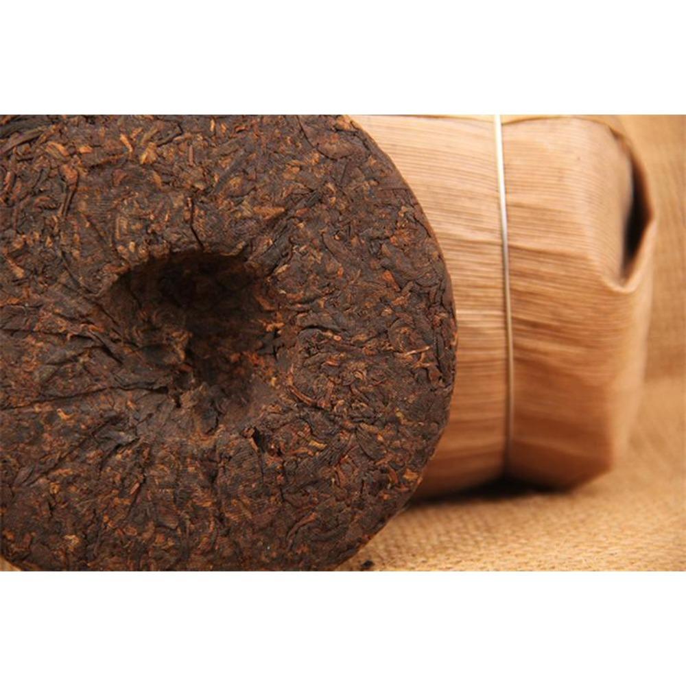 100g Yunnan Pu'er Old Ban Zhang Ripe Tea Seven Cakes Black Pu Erh Organic