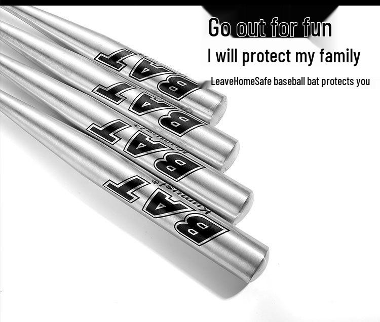 Coolmsla Thickened Alloy Steel Baseball Bat for Self-Defense and Home Use