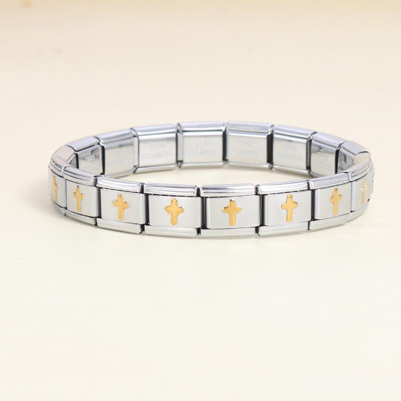 European Italian Style Modular Bracelet for Men and Women - Fashionable and Creative Accessory
