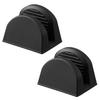 Yamazaki Magnet Silicone Pot Holders Set 2 Black Tower 1958 W9.2D7H7.2cm Mitts Dishwasher Safe Floating Storage