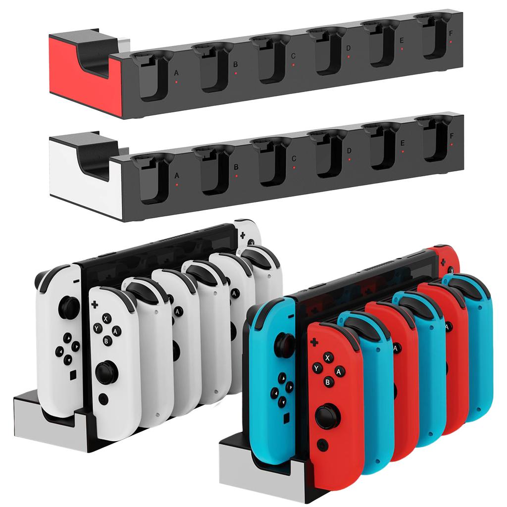 Charging Dock Station for Switch&OLED Joy-Con Controller Charger Dock Stand Station Holder Support Dock for Switch Accessories