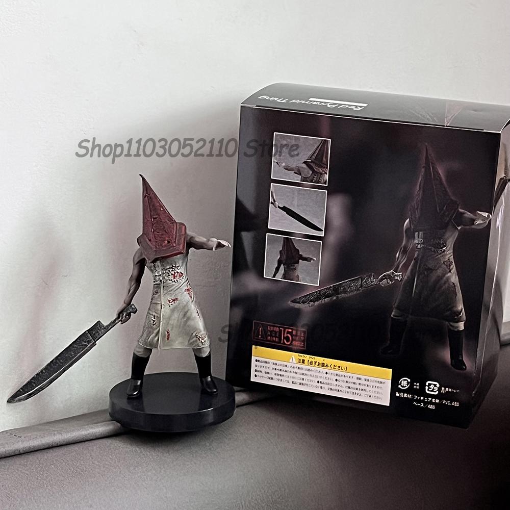 Silent Hill Roter Pyramidenkopf Figur Silent Hill 2 Cartoon Modell PVC Geburtstagsgeschenk Modell Spielzeug