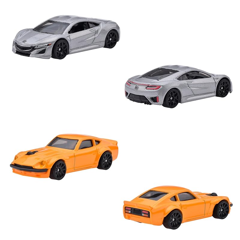 Hot Wheels Wheels) Fast and Furious Theme Assortment [10 Mini Cars Included] BOX Sales] [3 Years Old and Above] 986C-HNR88