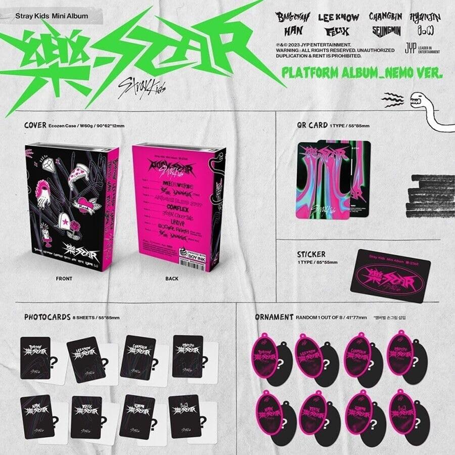 (ŽÁDNÝ POB) STRAY KIDS - ROCK-STAR (NEMO Ver.)