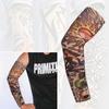 1PC Cooling Outdoor Sport Tattoo Arm Cover Summer Sun Protection New Running Sportswear Flower Arm Sleeves