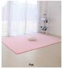 Soft Solid Color Coral Fleece Carpet for Bedroom and Living Room