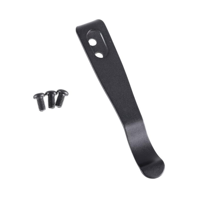 Stainless Steel Cutter Pockets Clip Back Clamp With 3Pcs Screws Make Cutter Back Clip Replacement Accessories Parts