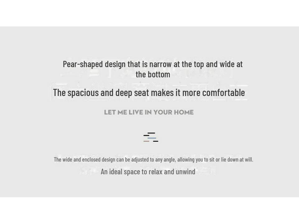 2023 Trendy Swing Hanging Chair Cushion - Bird's Nest Round Pillow for Chairs