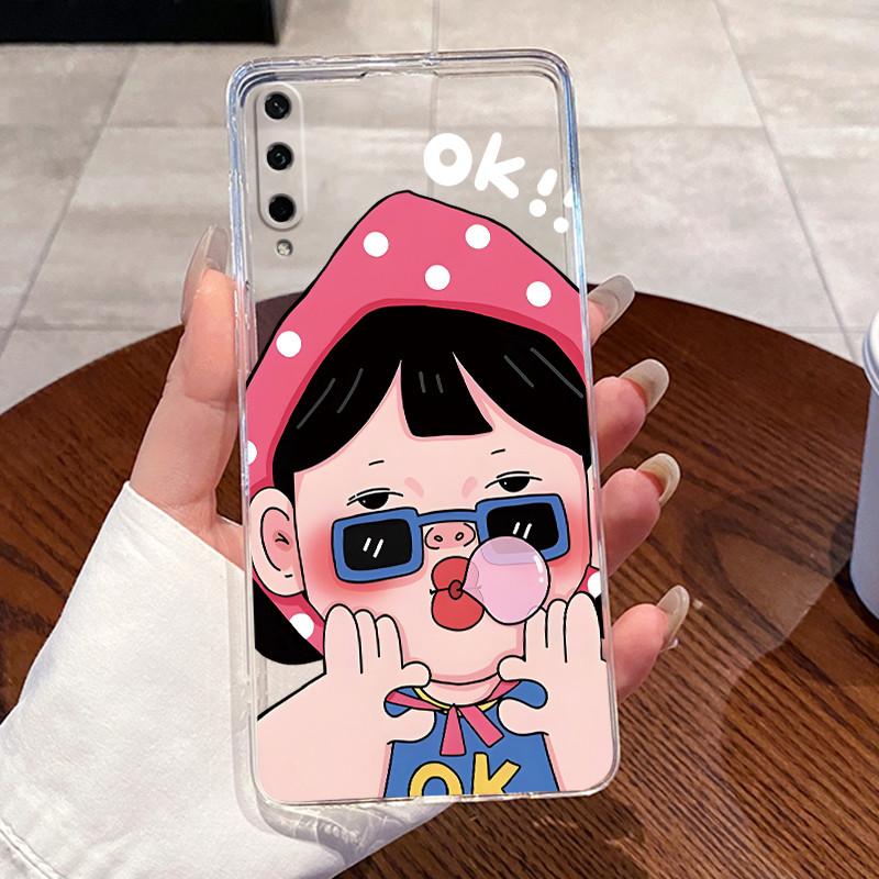 

Jelly Casing For Huawei Honor Play 3 Capa Coque Clear Silicone Soft TPU Back Cover Cute Cat Rabbit Heart Protective Case Fundas Honor Play 3