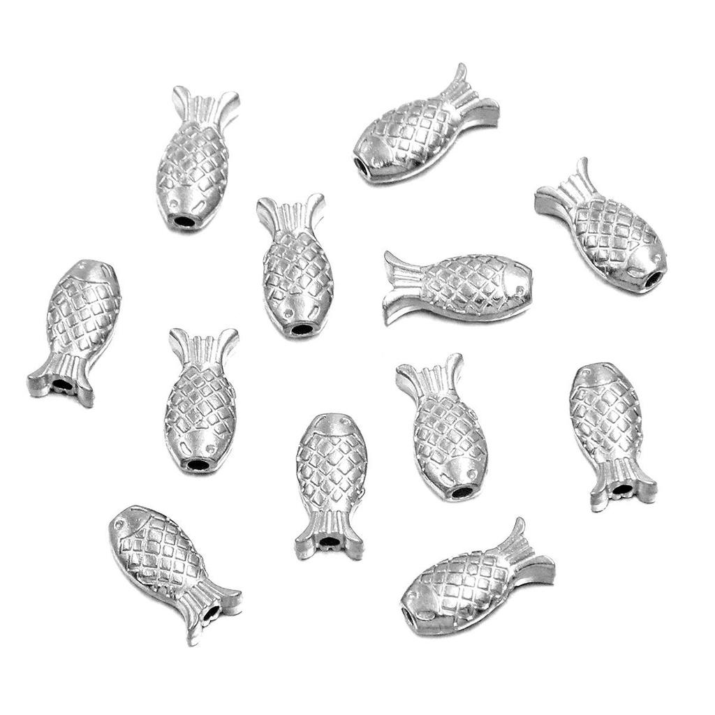 Retro Ocean-Themed Stainless Steel Beaded Pendants: Starfish, Seahorse, Sea Turtle for DIY Bracelets & Necklaces