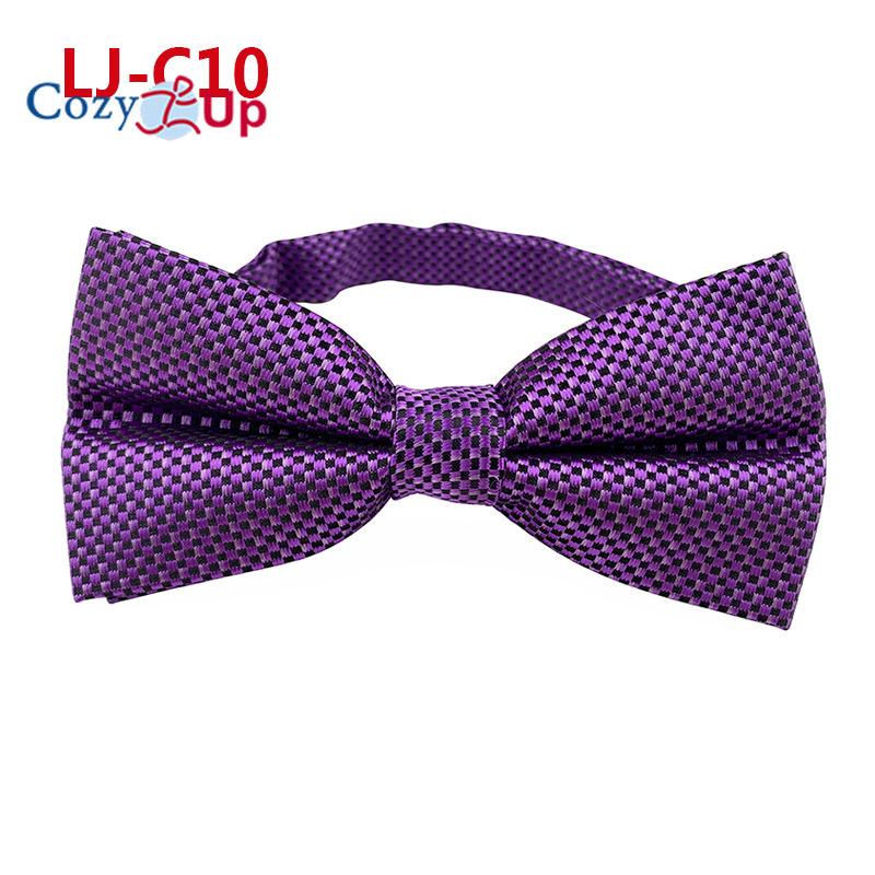 Fashion Blue Paisley Bowtie  Set for Men Wedding Business Party Luxury Pre-tied Men's Bow Tie Gifts