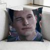 DDetroit Become Human Game Pillow Case Sofa Living Room Bedroom Headboard Backrest Cushion Square Cushion Nap Time