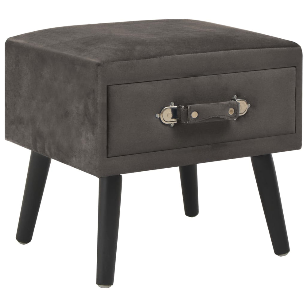 Table de chevet  40x35x40 cm Velours