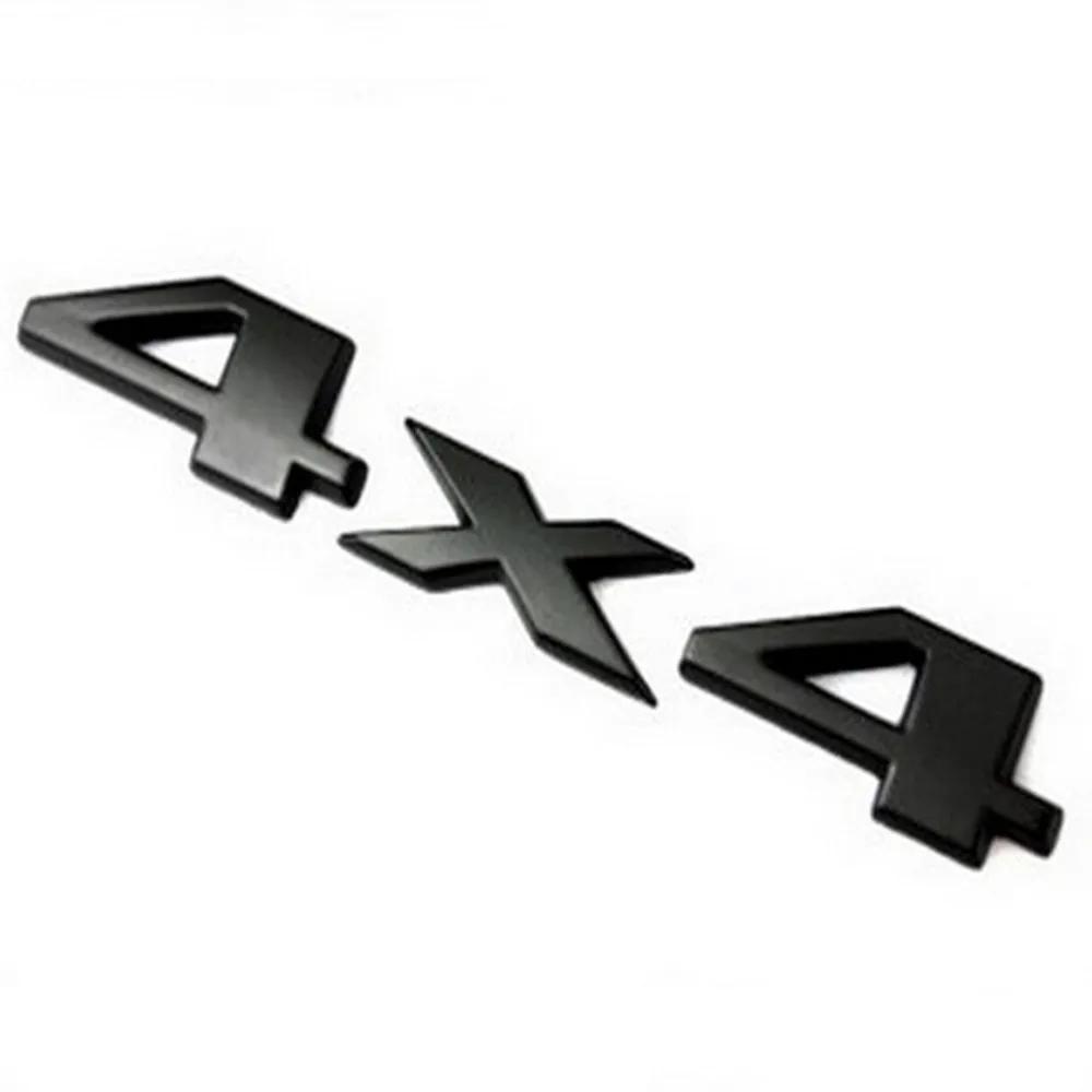 AUTCOAT 1 Pièce 3D 4x4 Quatre Roues Motrices Autocollant Logo Emblème Badge Autocollants Accessoires de Style de Voiture
