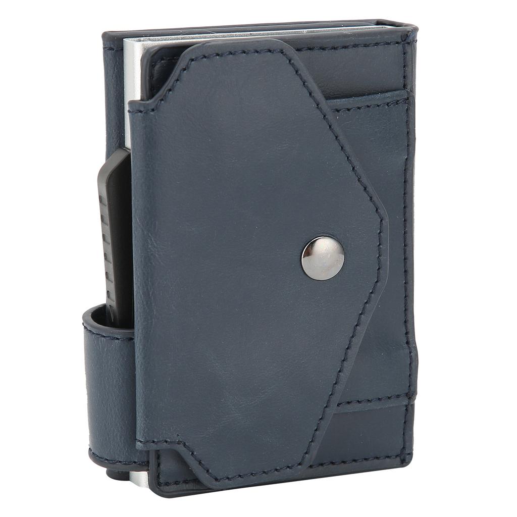 Auto Credit Card Holder Anti Theft Men Wallet Credit ID Cards Case Bag for Daily Use