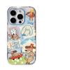 Single Layer Skateboard Puppy for IPhone16promax for Apple 15p Mobile Phone Case New 13p for Apple 16