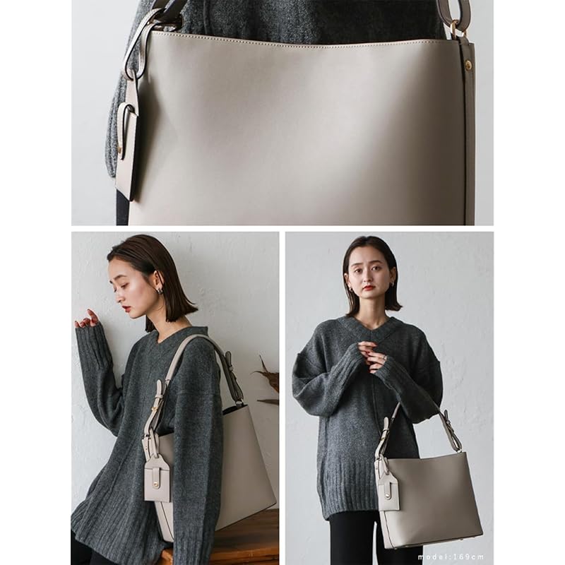 [VITAFELICE] Dámská taška přes rameno Vita Felice 11 s jednou rukojetí bllb-x1315n (světle šedá)