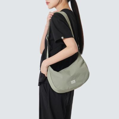 Soft Will Hobo Bag 6L Khaki Gray (S26ZWFCB24)