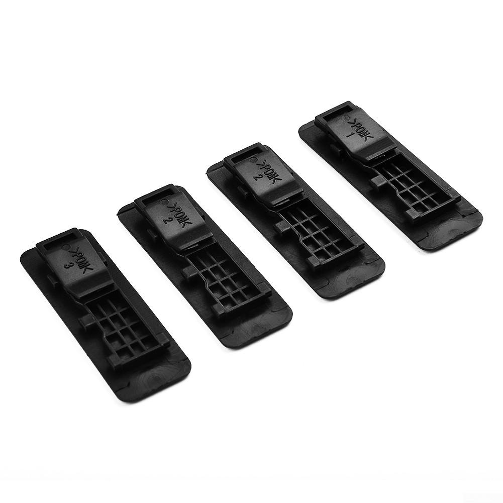 4x Zierleistenabdeckung Auto Dachclip Abdeckung Kappe Dachreling