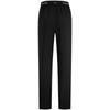 Calvin Klein Moisture Wicking Quick Dry Simple Jacquard Elastic Waist Running Fitness Knit Pants Women Pants Space-Black 4WS4P601