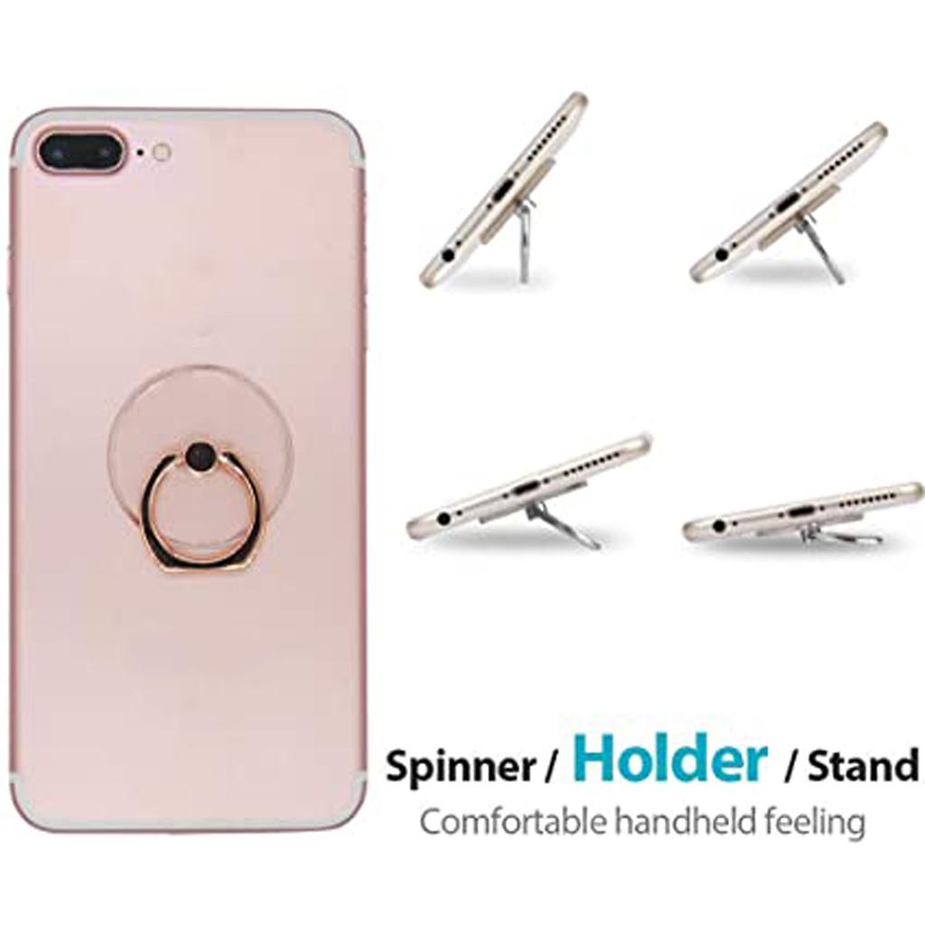 Transparent Mobile Phone Ring Buckle Bracket Acrylic Ring Bracket