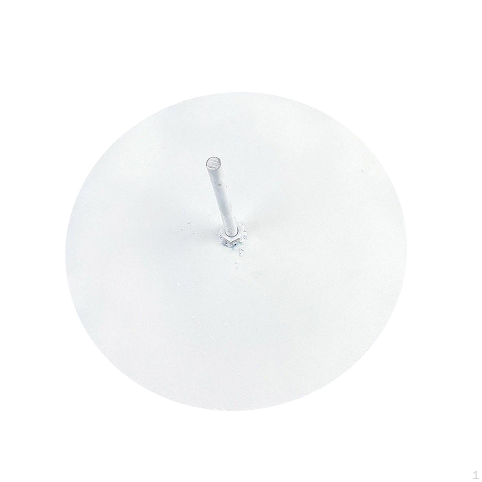 

Deluxe Iron Flower Pole Stand for Magnificent Floral Exhibits White Single Hole