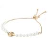 Emporio Armani Pink Gold with EG3434221 Women's Bracelet, Pearl, [Used]