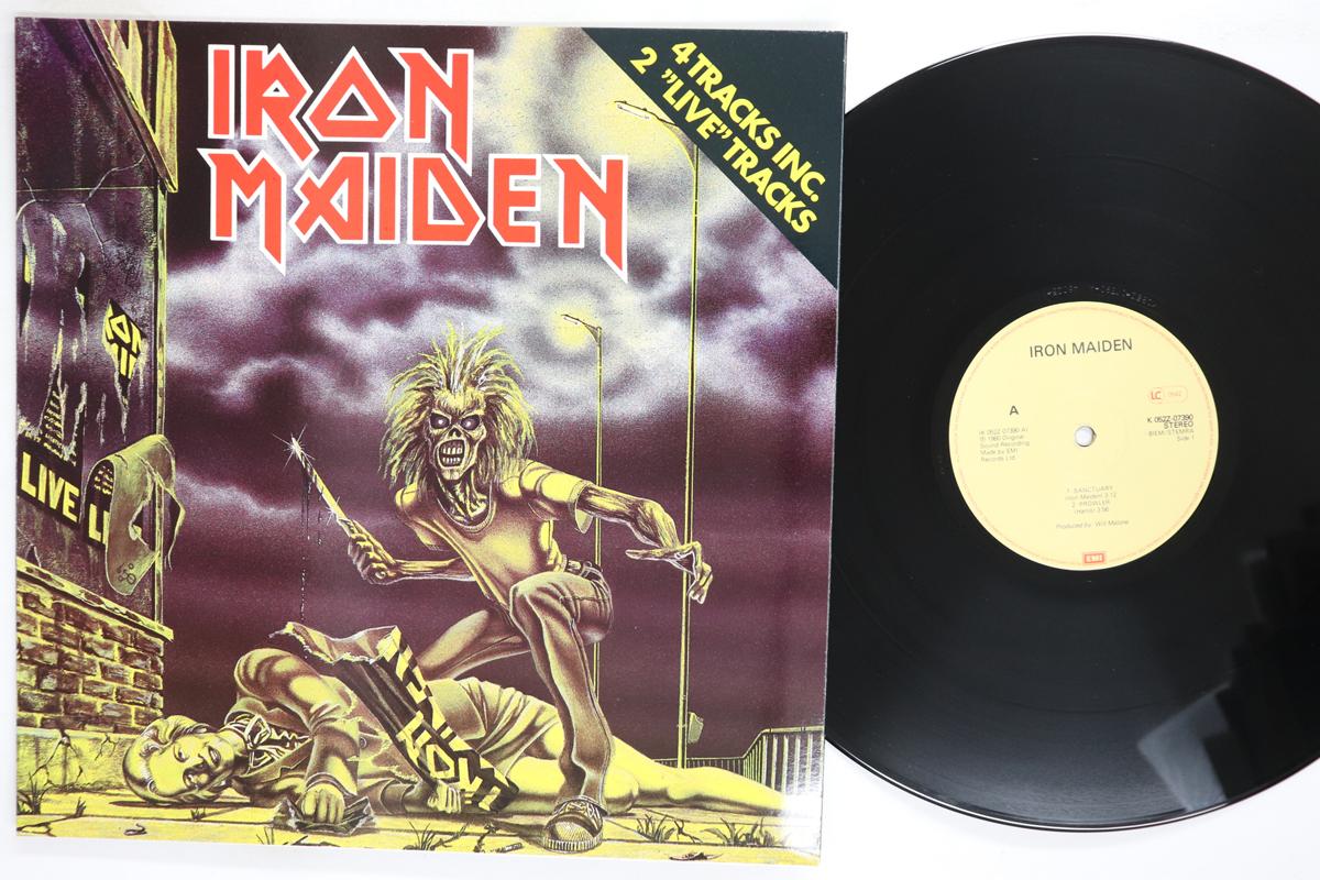 

12-дюймовая пластинка IRON MAIDEN Sanctuary K052Z07390 EMI 1980 Нидерланды Металл Б/у