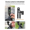 Aluminiumlegierung Motorrad Windschutzscheiben Clip Halter Halterung Kamera Halterung Universelles Motorrad Zubehör Für GoPro DJI OSMO Insta360 Sport Action Kamera