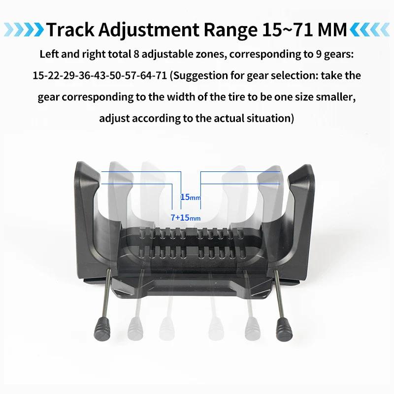 2/1Pcs Bicycle Parking Buckle Adjustable Mountain Road Bike Wall Mount Storage Support Hanging Hook Repair Stand Bracket Rack