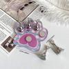 Cat Paw Magnetic Nail Tip Holder Manicure Practice Display Stand Press On Nail Training Showing Shelf Rack