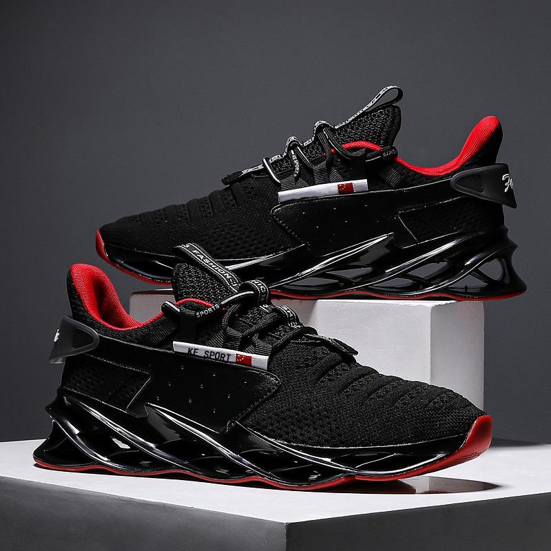 

Large size casual shoes blade sole men s sports fashion platform men s shoes outdoor running shoes single shoes 46