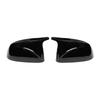 2Pcs Glossy Black Rear Side View Mirror Covers Shell Replacement For BMW X3 G01 Ix3 X4 G02 X5 G05 X6 G06 X7 G07