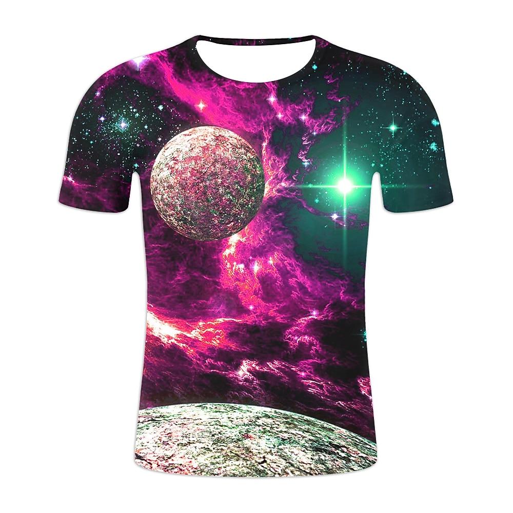 Children's Day Boys 3D Graphic Color Block 3D Print T shirt Tee Short Sleeve 3D Print Summer Streetwear Basic Casual Kids 2-12 Years