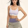 Cross Belt Seamless Sports Bra Anti-shake Underwear for Women Fashionable Yoga Soft Bra  Women