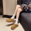 Baotou half slippers women's wear 2024 autumn new Korean version one-pedal lazy slippers thick-soled casual round head slippers