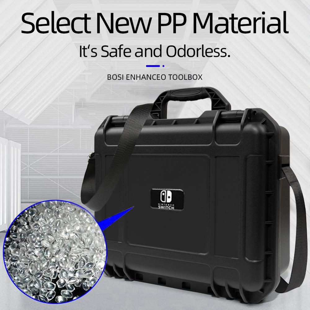 For Switch Case Compatible with Switch OLED Model, with 16 Game Cards Storage, Portable Travel Case for Switch Accessories