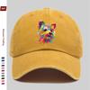 pc Colorful Dog Pattern Printed Baseball Cap with Pet Dog Print Design Decorative Hat Comfortable and Lightweight Headwear A
