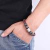 European Retro Woven Leather Bracelet - New Punk Style, 4 Colors Available