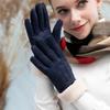 Gloves Ladies Autumn and Winter Suede Suede